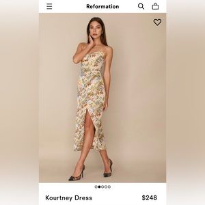 Reformation The Kourtney Dress